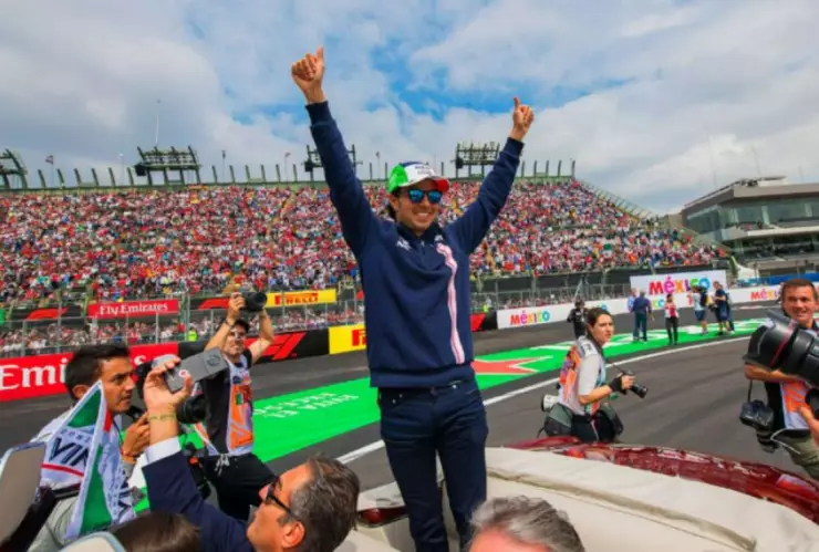 Gran Premio de México 2023 Checo Pérez entra al TOP 10 de pilotos con más carreras en F1