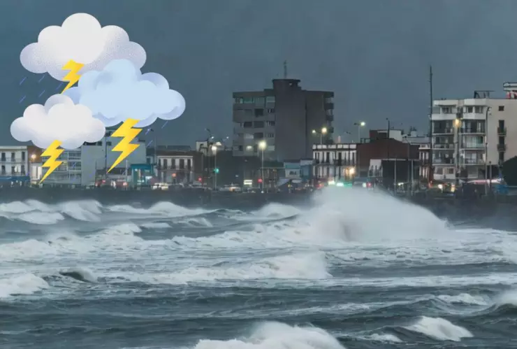tormentas y lluvias en Veracruz