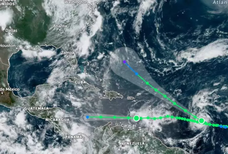 Sigue EN VIVO la trayectoria de la Tormenta Tropical ‘Cindy’ 🌀.