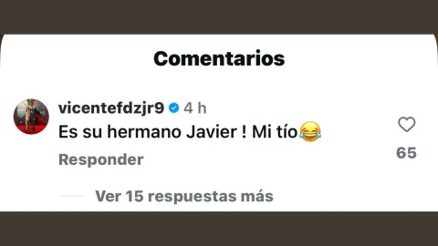 Vicente Fernández Jr. aclara polémico beso de Doña Cuquita.