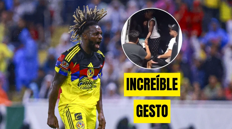 El increíble gesto de Saint-Maximin en el América