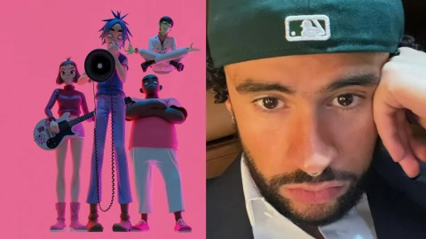 Bad Bunny y Gorillaz