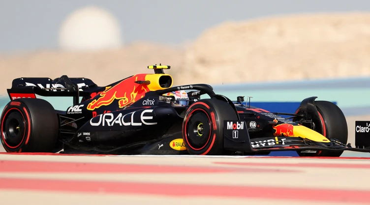 Checo Pérez en Bahrain