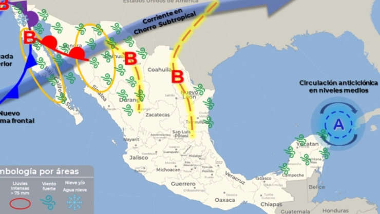clima mexico 30 de diciembre