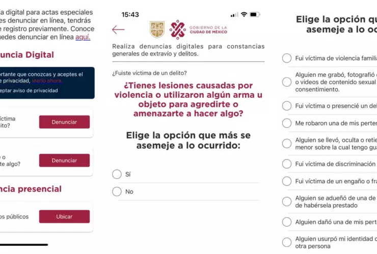 cómo y dónde hacer denuncia digital
