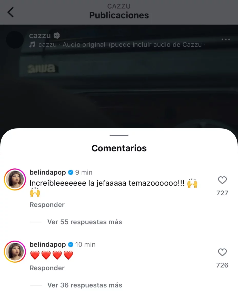 Cazzu lanza nuevo álbum 'Con Otra' y Belinda le reacciona