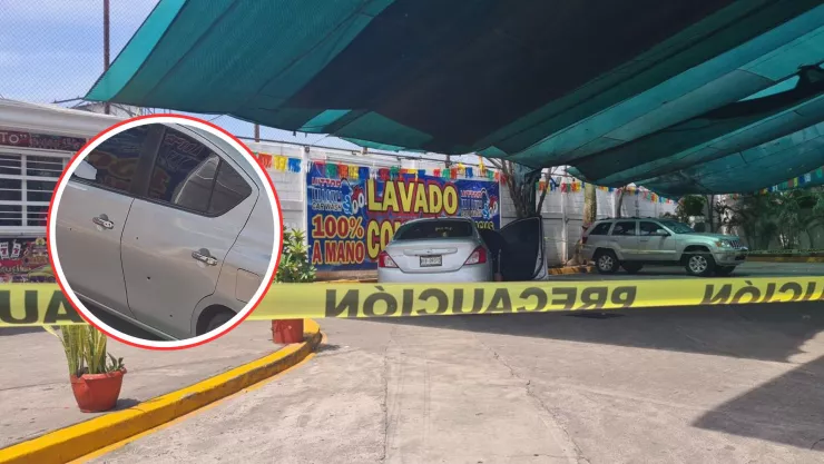 Atacan a balazos a un hombre en un autolavado en Culiacán, Sinaloa. .jpg