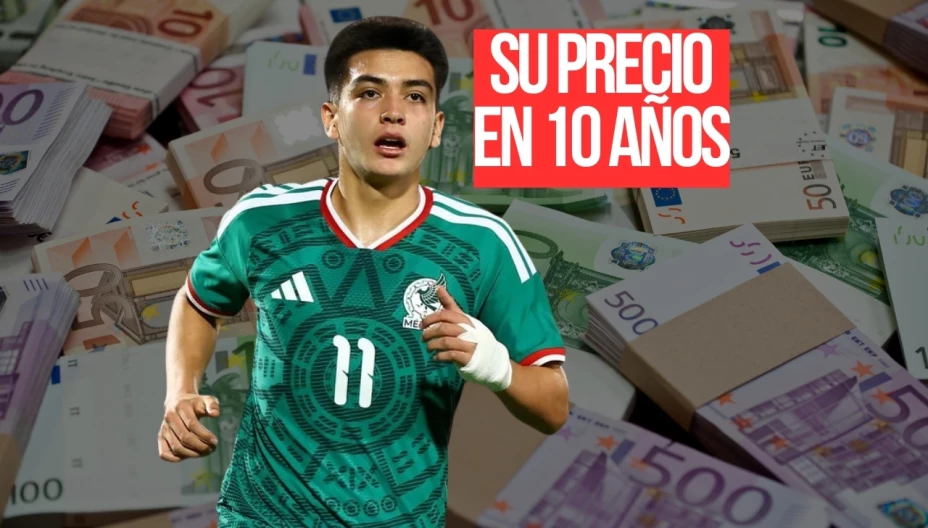 La IA predice cuál será el precio de mercado de Gilberto Mora de aquí a 10 años