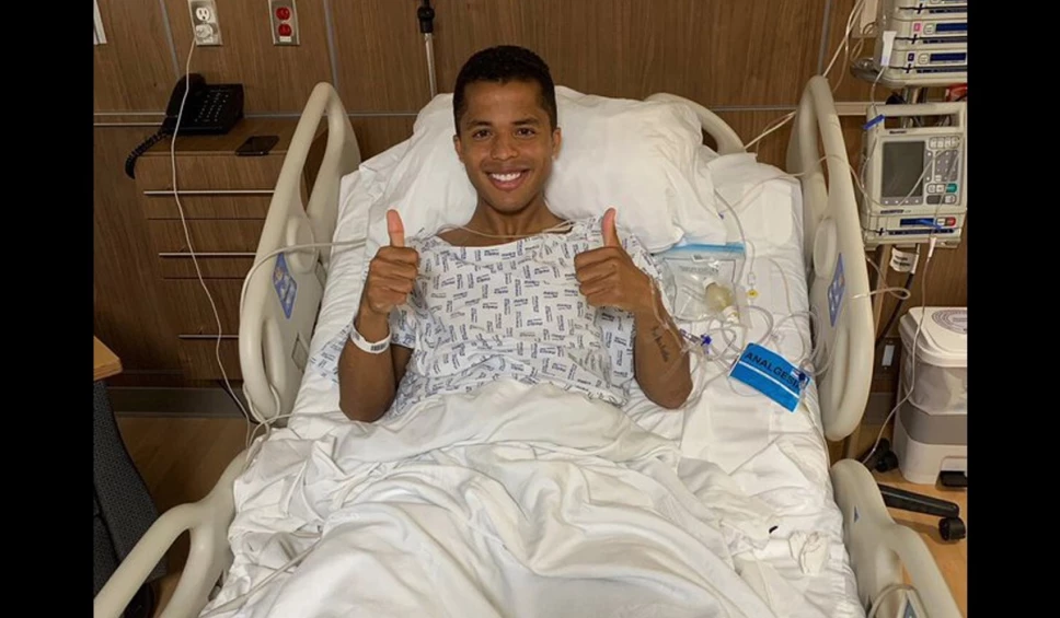 Giovani Dos Santos, hospital