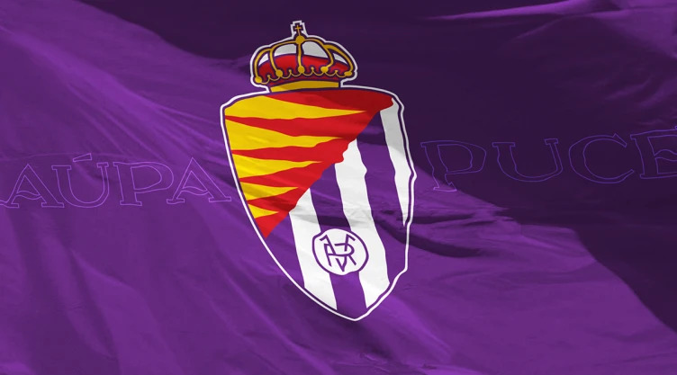 El nuevo escudo del Real Valladolid