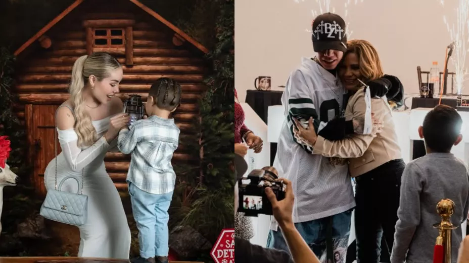 Maya Nazor asegura que Santa Fe Klan va con sujetos armados a ver a su hijo