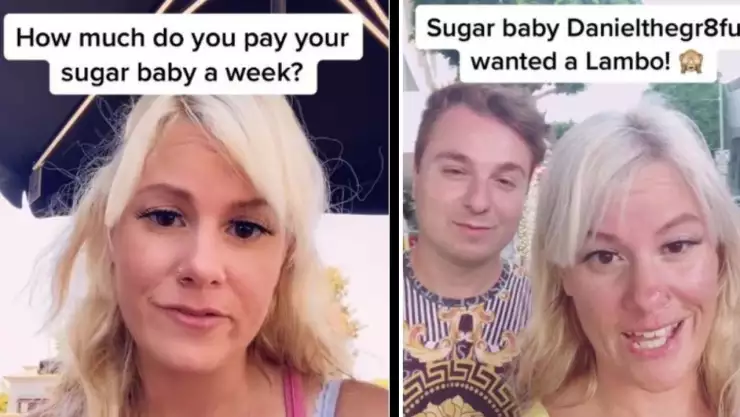 Video Sugar Mommy revela cuánto gasta al mes para su novio