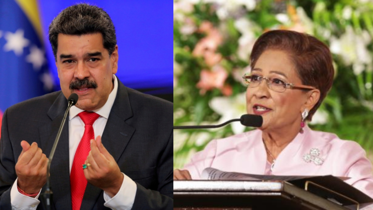 Nicolás Maduro declaró persona non grata a la primera ministra Kamla Persad-Bissessar.