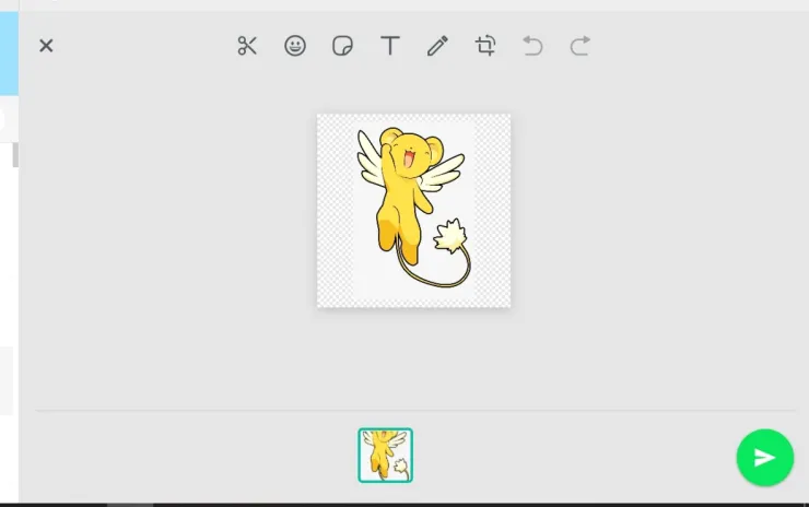 WhatsApp Web stickers