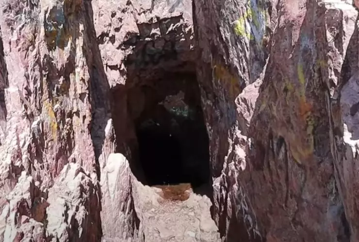 Manantial oculto en el Cerro Grande