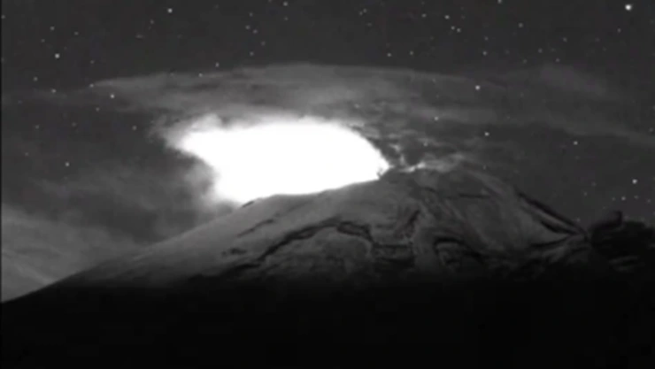 actividad del volcán Popocatépetl hoy 6 de julio de 2024