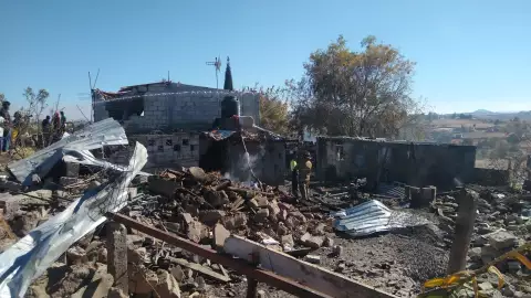 explosión Amealco Querétaro