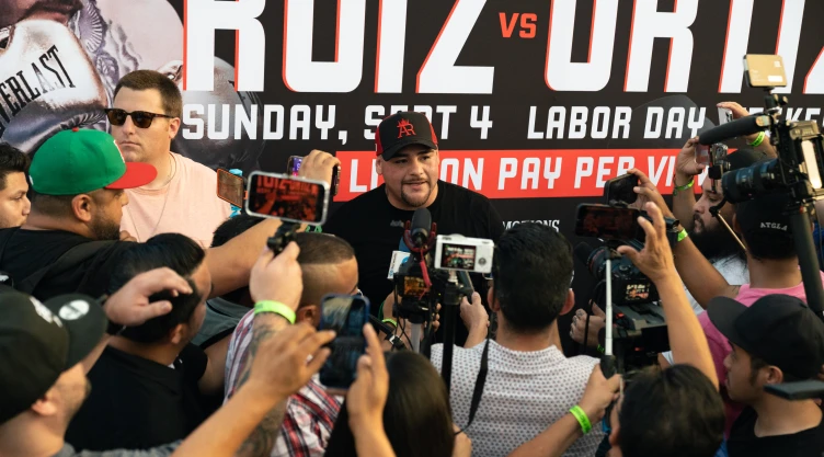 Andy Ruiz pelea Luis Ortiz Box Azteca