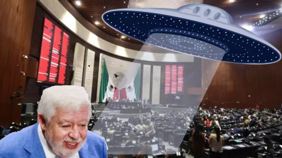 Jaime Maussan regresa a la Cámara de Diputados con más _extraterrestres