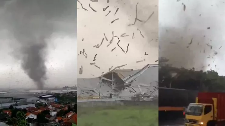 TORNADO EN INDONESIA