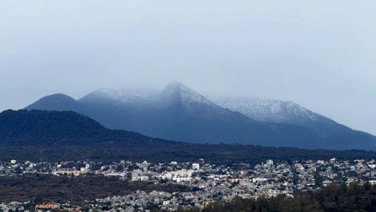 Nevada en el Ajusco CDMX