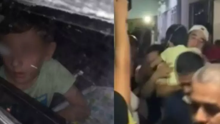 Rescatan a niño encadenado por sus padres en Tabasco