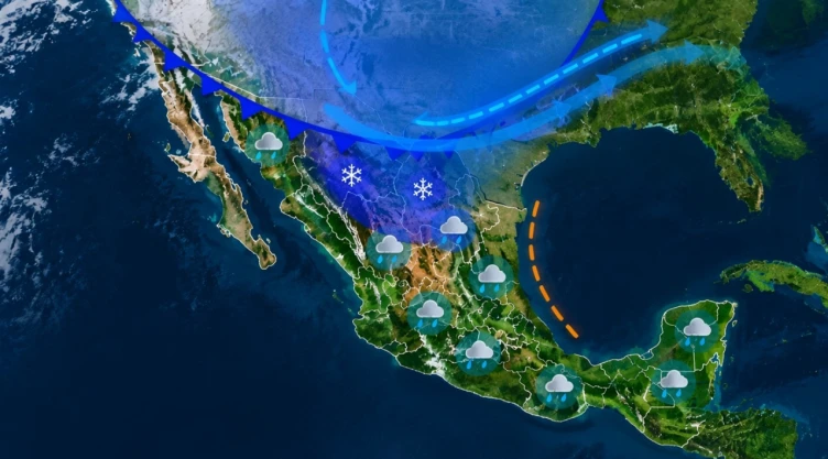 Frente frío 4 ingresa a México este fin de semana