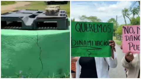 Afectados en Tabasco por detonaciones