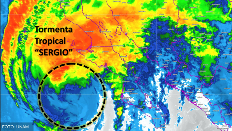 Tormenta tropical Sergio