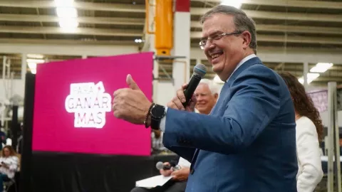 Marcelo Ebrard emite mensaje sobre encuesta de Morena