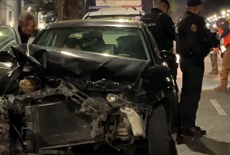 Volcadura en Iztacalco