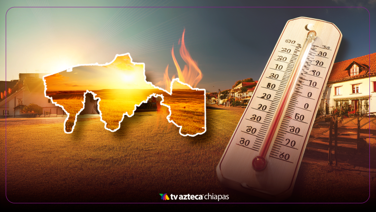 ¿Qué municipios de Tabasco superan temperatura de 40° grados hoy 8 de mayo de 2025?