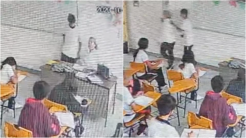 VIDEO: Estudiante apuñaló a su maestra en salón de clases en Coahuila