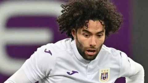 César Huerta con el Anderlecht