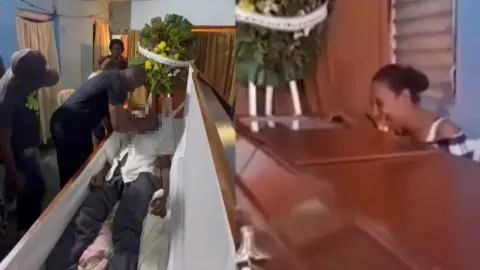 VIDEO Joven muerto “revivió” en su funeral; aseguran que fue brujería