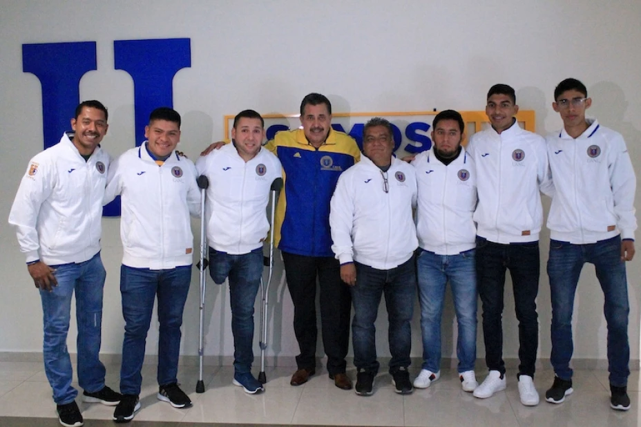 Futbolistas amputados UANL