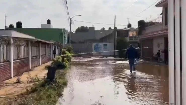 ecatepec inundación fuga
