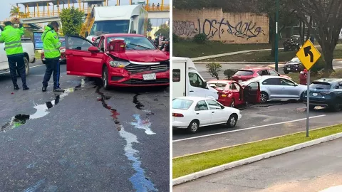 El choque en Lázaro Cárdenas complicó la circulación hacia Las Trancas