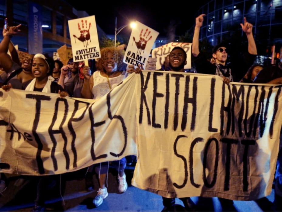 Protestas en Charlotte