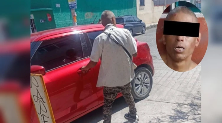 Un sujeto señalado como acosador de mujeres en Ecatepec fue detenido.