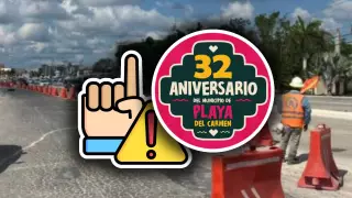 ¡Atención, Playa del Carmen! Anuncian el cierre de 8 vialidades el próximo 28 de julio de 2025