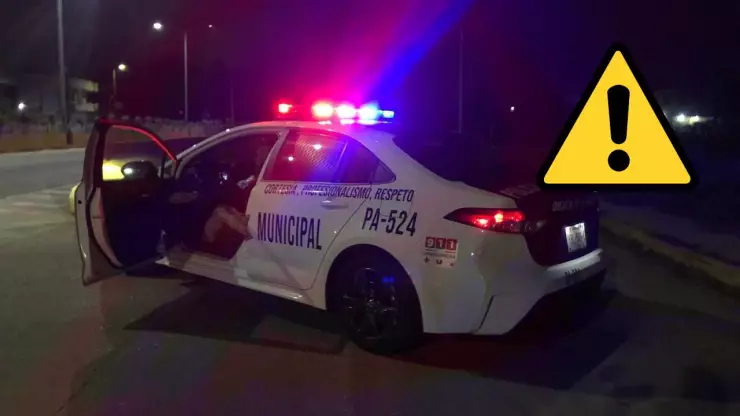 Autoridades acordonaron el puente “Caracol” tras el hallazgo de un cuerpo envuelto en una sábana