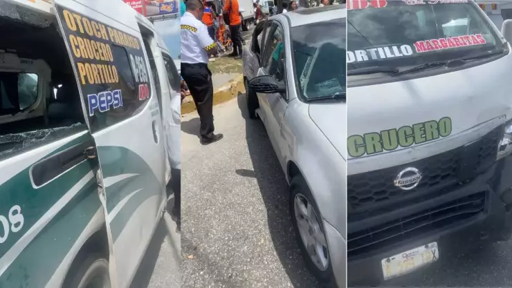 Choque en la avenida López Portillo genera tráfico esta tarde; hay lesionados.jpg