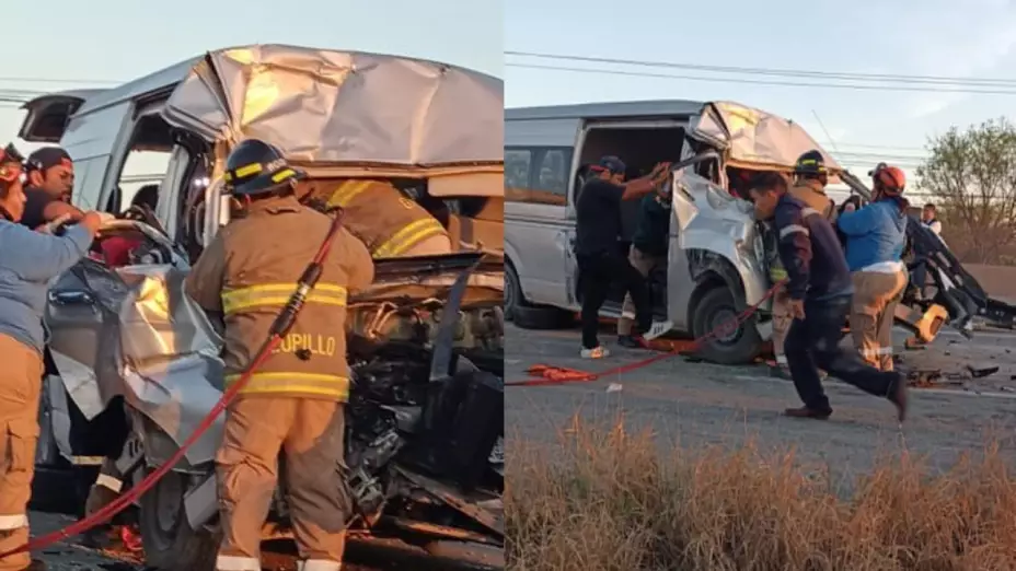 Accidente carretera Miguel Alemán–Pesquería Apodaca heridos cierre vialidad