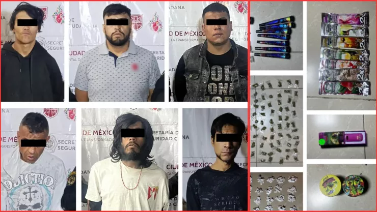 Cae grupo de la Unión Tepito que fabricaba dulces con droga para menores de edad