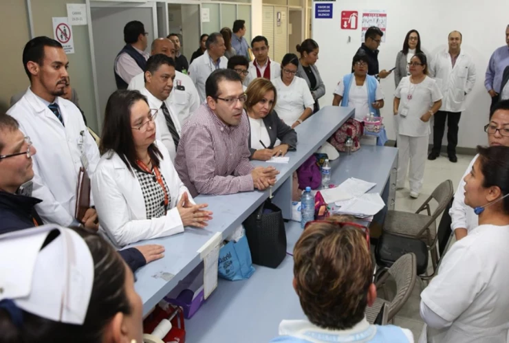 issste ausencia personal medico controles de asistencia