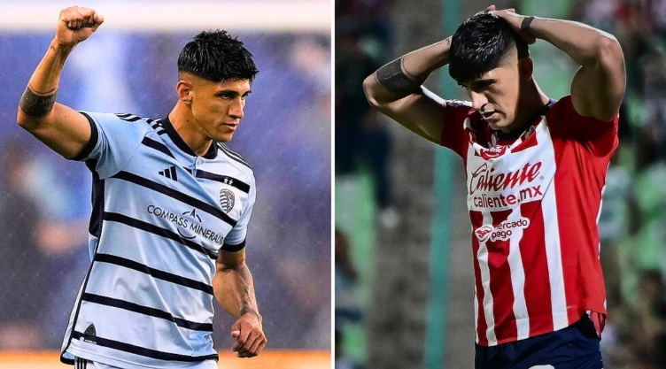Alan Pulido ayer y hoy