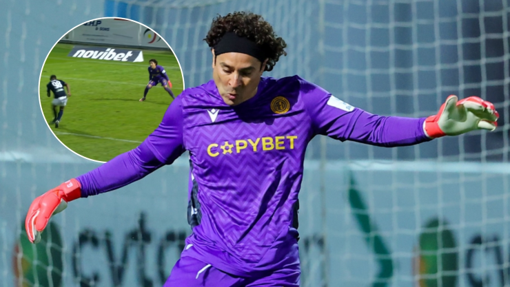 Memo Ochoa se luce con el AEL Limassol