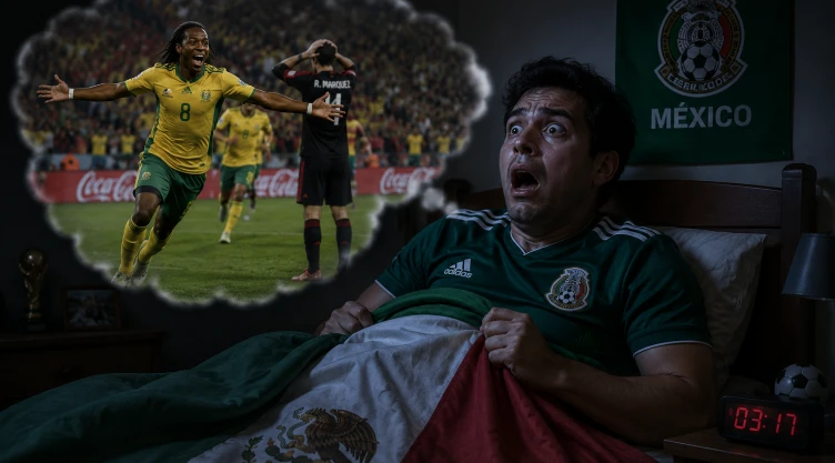 La pesadilla de México ante Sudáfrica
