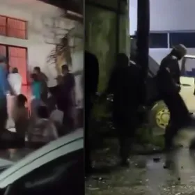 Caso de Ariana y su abuelita: linchan a detenidos tras irrupción de turba en comandancia de Ostuacán